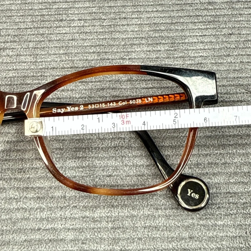 WOOW Paris Say Yes 2 Tortoise Black Eyeglass Frames 53-15-143 Col 5036 Designer
